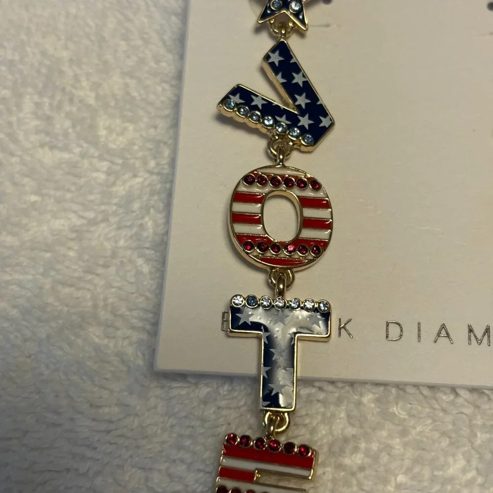 Vote Ear Rings - Picture 4 of 4